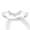 Thumbnail Image 1 of Previously Owned Diamond Enhancer Ring 1/4 ct tw Round-cut 14K White Gold