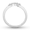 Thumbnail Image 2 of Previously Owned Diamond Enhancer Ring 1/4 ct tw Round-cut 14K White Gold
