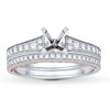 Thumbnail Image 1 of Previously Owned Diamond Bridal Setting 1/2 carat tw Round-cut 14K Two-Tone Gold