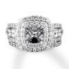 Thumbnail Image 4 of Previously Owned Diamond Bridal Setting 1-7/8 ct tw Round 14K White Gold