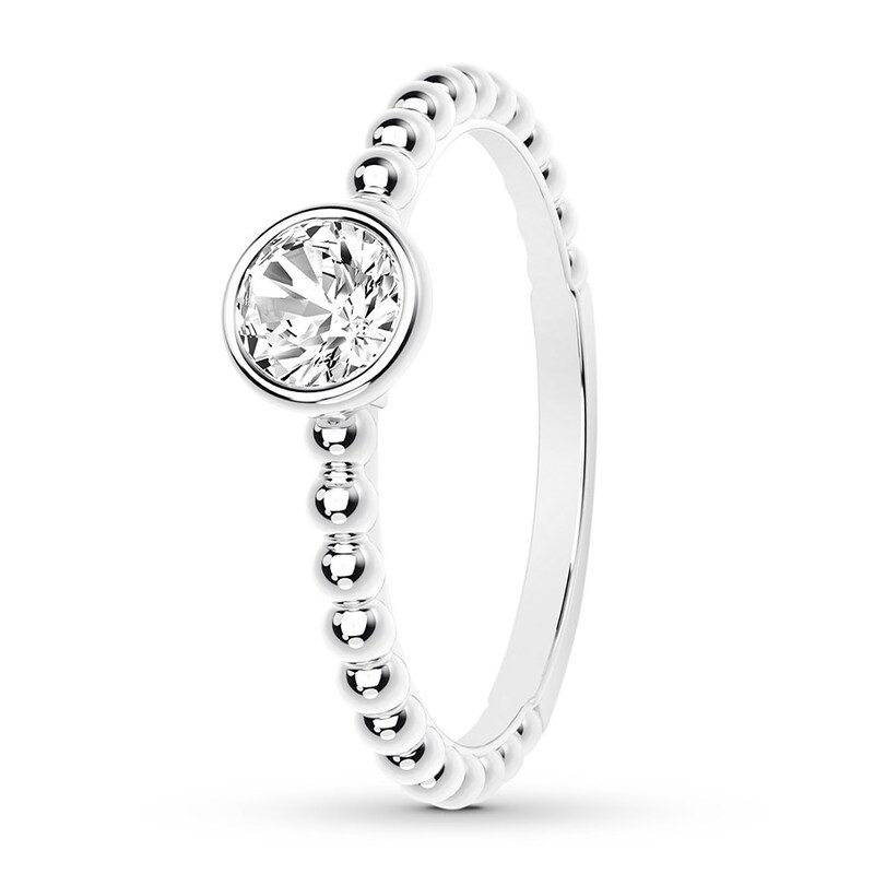 Main Image 2 of Previously Owned Forevermark Tribute Diamond Ring 1/4 carat tw 18K White Gold