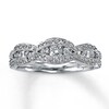 Thumbnail Image 1 of Previously Owned Diamond Anniversary Ring 1/2 ct tw 14K White Gold