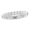 Thumbnail Image 1 of Previously Owned Vera Wang WISH Diamond & Sapphire Band 1/2 carat tw 14K Gold