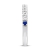 Thumbnail Image 2 of Previously Owned Vera Wang WISH Diamond & Sapphire Band 1/2 carat tw 14K Gold