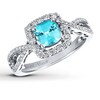 Thumbnail Image 1 of Previously Owned Le Vian Zircon Ring 3/8 ct tw Diamonds 14K Vanilla Gold
