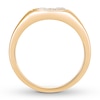 Thumbnail Image 2 of Previously Owned House of Virtruve Signet Ring 1/2 ct tw Diamonds 14K Yellow Gold