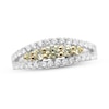 Thumbnail Image 1 of Previously Owned Diamond Anniversary Ring 1 ct tw Yellow/White 14K Two-Tone Gold