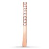 Thumbnail Image 3 of Previously Owned Colorless Diamond Band 1/4 ct tw Round-cut 14K Rose Gold
