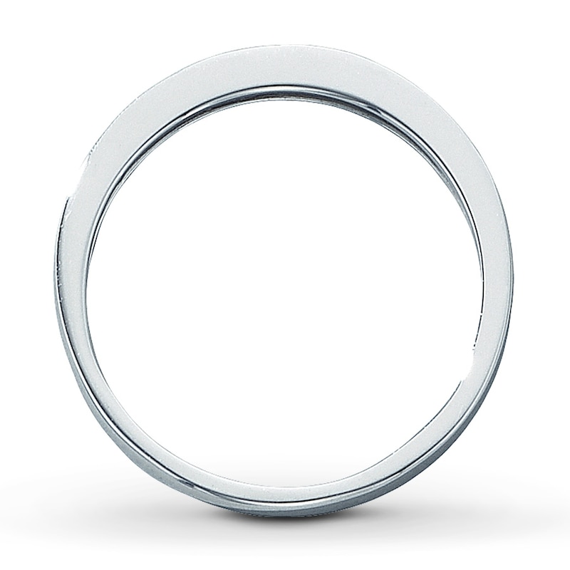 Main Image 2 of Previously Owned Diamond Anniversary Band 1/8 ct tw Round-cut 14K White Gold