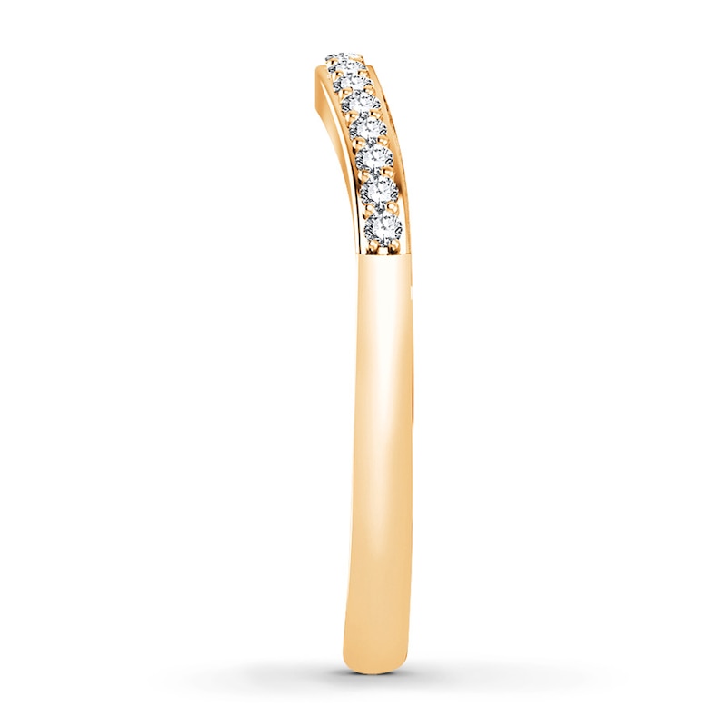 Main Image 3 of Previously Owned Diamond Anniversary Band 1/6 ct tw Round-cut 14K Yellow Gold