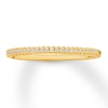 Thumbnail Image 1 of Previously Owned Diamond Anniversary Band 1/15 ct tw Round-cut 14K Yellow Gold