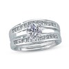 Thumbnail Image 3 of Previously Owned Diamond Enhancer Ring 3/4 ct tw Round/Princess-cut 14K White Gold