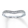 Thumbnail Image 1 of Previously Owned Diamond Enhancer Ring 1/6 ct tw Round-cut 14K White Gold
