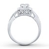 Thumbnail Image 2 of Previously Owned Diamond Ring 1/3 ct tw Round-cut 10K White Gold
