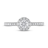 Thumbnail Image 3 of Previously Owned Vera Wang WISH Diamond Engagement Ring 5/8 ct tw Round 14K White Gold