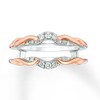 Thumbnail Image 1 of Previously Owned Diamond Enhancer Ring 1/8 ct tw Round-cut 14K Two-Tone Gold