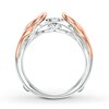 Thumbnail Image 2 of Previously Owned Diamond Enhancer Ring 1/8 ct tw Round-cut 14K Two-Tone Gold