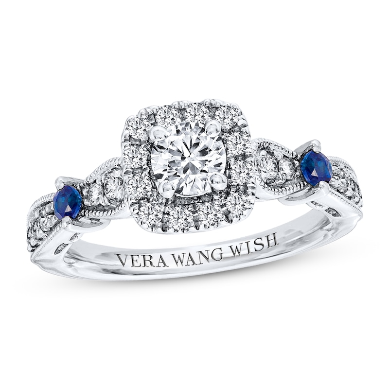 Main Image 1 of Previously Owned Vera Wang WISH 3/4 Carat tw Diamonds 14K White Gold Ring