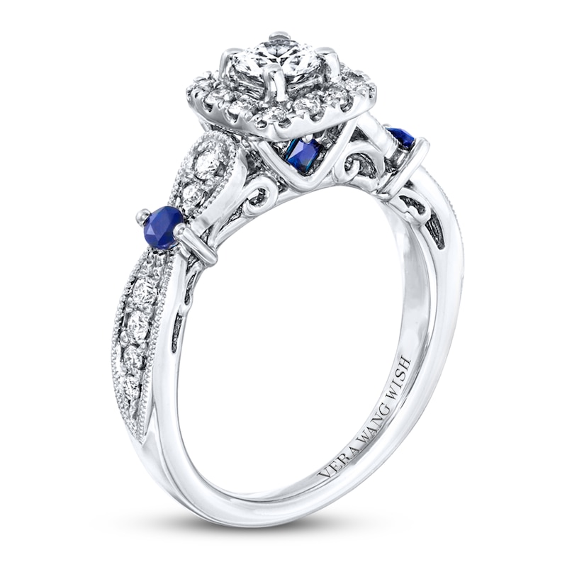 Main Image 3 of Previously Owned Vera Wang WISH 3/4 Carat tw Diamonds 14K White Gold Ring