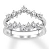 Thumbnail Image 1 of Previously Owned Diamond Enhancer Ring 5/8 ct tw Round-cut 14K White Gold