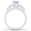 Thumbnail Image 2 of Previously Owned Diamond Ring Setting 5/8 ct tw Round-cut 14K White Gold