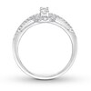 Thumbnail Image 2 of Previously Owned Ever Us Diamond Ring 1/3 ct tw 10K White Gold