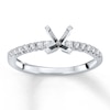 Thumbnail Image 1 of Previously Owned Diamond Ring Setting 1/6 carat tw Round 14K White Gold