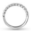 Thumbnail Image 2 of Previously Owned Previously Owned Diamond Anniversary Band 1/2 ct tw Round-cut 14K White Gold