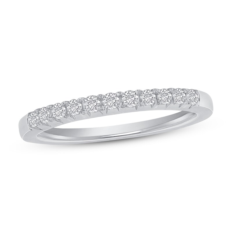 Main Image 1 of Previously Owned Diamond Anniversary Ring 1/4 ct tw Round 14K White Gold