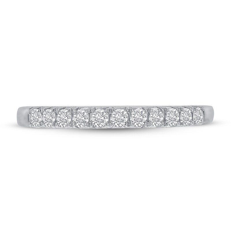 Main Image 3 of Previously Owned Diamond Anniversary Ring 1/4 ct tw Round 14K White Gold