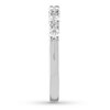 Thumbnail Image 3 of Previously Owned Diamond Anniversary Ring 1/2 ct tw Round 14K White Gold