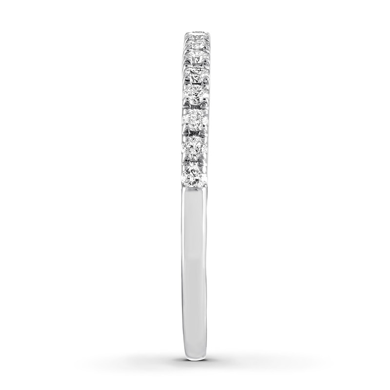 Main Image 3 of Previously Owned Diamond Anniversary Band 1/4 ct tw Round-cut Platinum