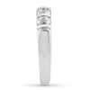 Thumbnail Image 3 of Previously Owned Diamond Anniversary Ring 1 carat tw Round 14K White Gold