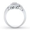 Thumbnail Image 2 of Previously Owned Diamond Promise Ring 1/4 carat tw Round 10K White Gold