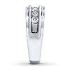 Thumbnail Image 3 of Previously Owned Men's Diamond Ring 1/2 ct tw Round-cut 10K White Gold