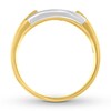 Thumbnail Image 2 of Previously Owned Men's Diamond Band 1/4 carat tw 10K Two-Tone Gold/Rhodium