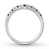 Thumbnail Image 2 of Previously Owned Natural Sapphire Enhancer Ring 1/10 cttw Diamonds 14K Gold