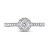 Thumbnail Image 3 of Previously Owned Vera Wang WISH Diamond Engagement Ring 5/8 ct tw Round 14K White Gold