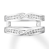 Thumbnail Image 1 of Previously Owned Diamond Enhancer Ring 1/3 carat tw Round-cut 14K White Gold