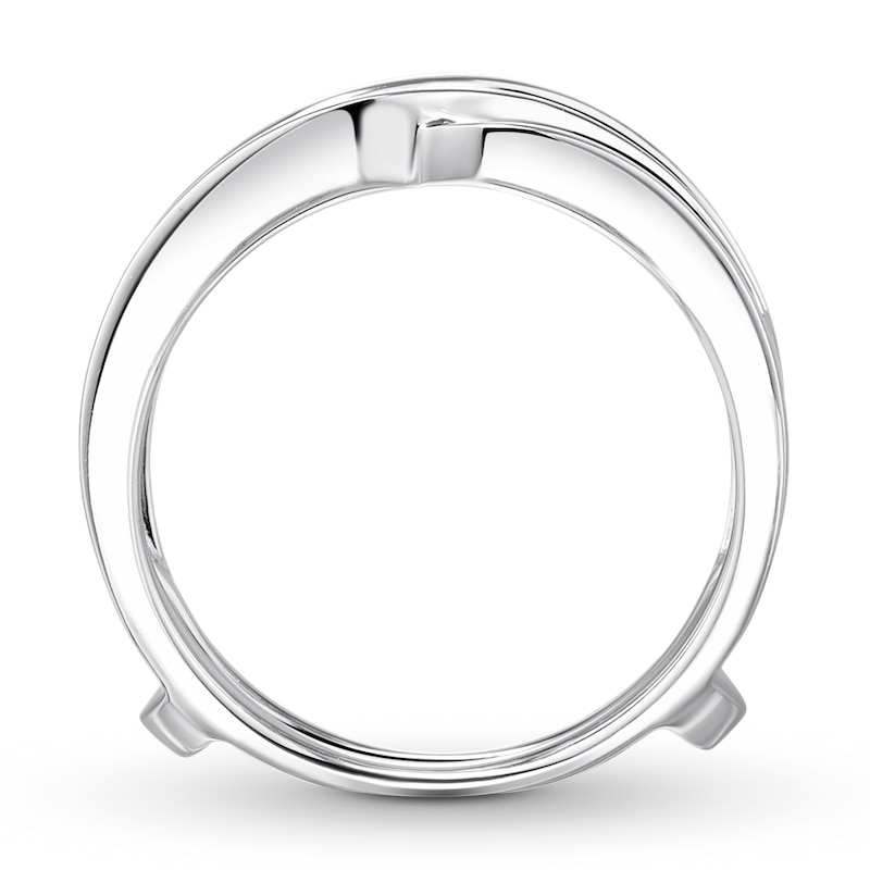 Main Image 2 of Previously Owned Diamond Enhancer Ring 1/3 carat tw Round-cut 14K White Gold