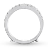 Thumbnail Image 2 of Previously Owned Diamond Enhancer Ring 3/4 ct tw Round-cut 14K White Gold