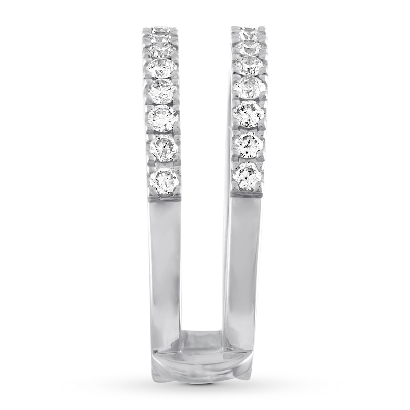 Main Image 3 of Previously Owned Diamond Enhancer Ring 3/4 ct tw Round-cut 14K White Gold