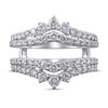 Thumbnail Image 3 of Previously Owned Diamond Enhancer Ring 1-1/3 ct tw Round 14K White Gold
