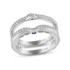 Thumbnail Image 1 of Previously Owned Vera Wang WISH Diamond Enhancer Ring 1/3 ct tw Round 14K White Gold