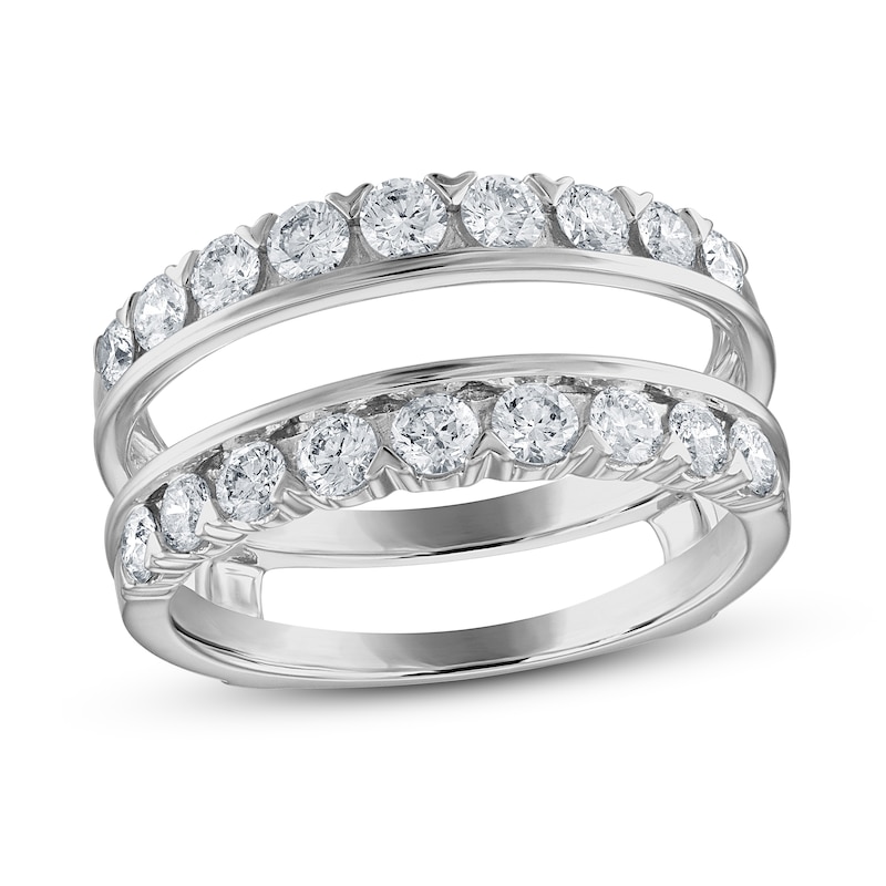 Main Image 1 of Previously Owned Diamond Enhancer Ring 1 ct tw Round 14K White Gold