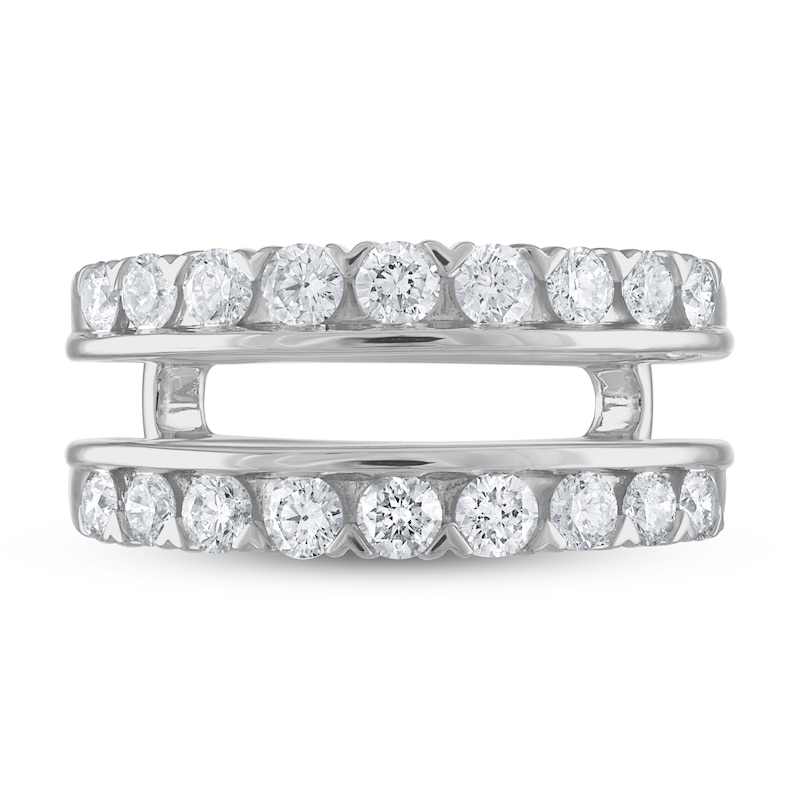 Main Image 3 of Previously Owned Diamond Enhancer Ring 1 ct tw Round 14K White Gold