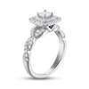 Thumbnail Image 2 of Previously Owned Vera Wang WISH Diamond Engagement Ring 1 ct tw Princess/Round 14K White Gold