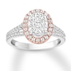 Thumbnail Image 1 of Previously Owned Diamond Engagement Ring 5/8 ct tw 14K Two-Tone Gold