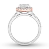 Thumbnail Image 2 of Previously Owned Diamond Engagement Ring 5/8 ct tw 14K Two-Tone Gold