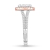 Thumbnail Image 3 of Previously Owned Diamond Engagement Ring 5/8 ct tw 14K Two-Tone Gold